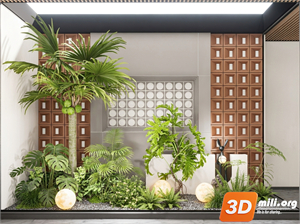 Mini Garden Skp Files 